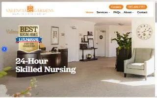 Valencia Gardens Health Care Center website