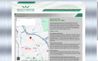 Westchester Medical Pavilion website