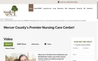 Hamilton Grove Healthcare and Rehabilitation Center website
