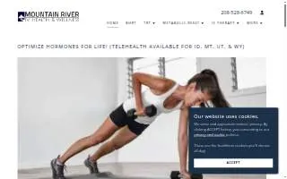 Mountain River IV, Health, & Wellness website