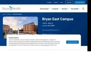 Grand Island Regional Medical Center of Lincoln website