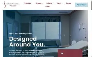 The Spine Hospital of Louisiana at The NeuroMedical Center website
