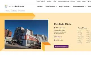 Hennepin County Medical Center of Richfield website
