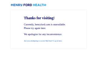 Henry Ford Physical Rehabilitation - Schoenherr Road