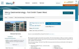 Mercy Gastroenterology - Fort Smith Tower West