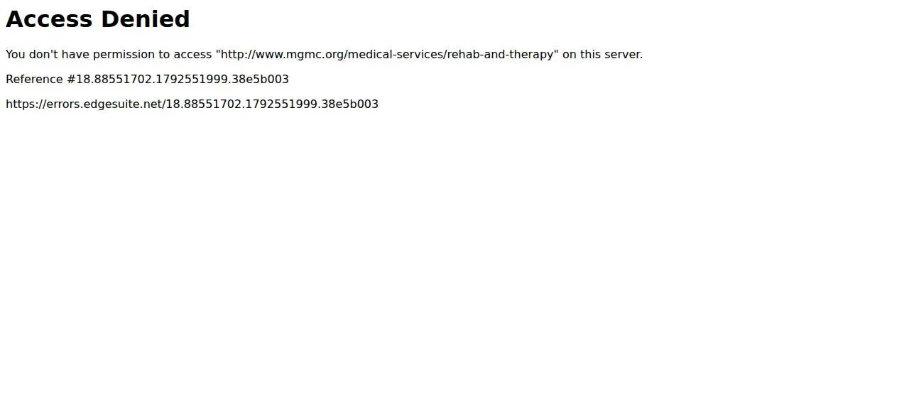 Mary Greeley Rehab & Wellness website