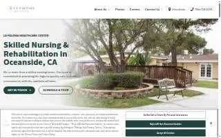 La Paloma Healthcare Center website
