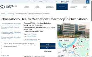 Owensboro Health Outpatient Pharmacy website
