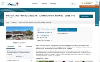 Mercy Clinic Family Medicine - Smith Glynn Callaway - Suite 140