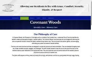 Covenant Woods of Gardendale website