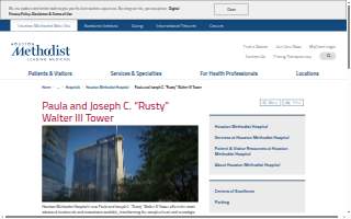 Houston Methodist Hospital - Walter Tower
