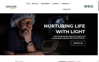 Origin Health Great Falls website