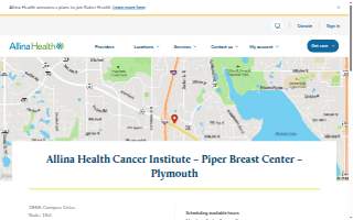Allina Health Cancer Institute – Piper Breast Center – Plymouth