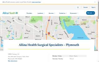 Allina Health Surgical Specialists - Plymouth