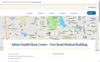 Allina Health Sleep Center - Fort Road Medical Building