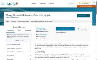 Mercy Neonatal Intensive Care Unit - Joplin