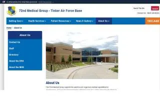 72nd Medical Group website