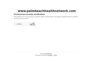 Palm Beach Children's Hospital website