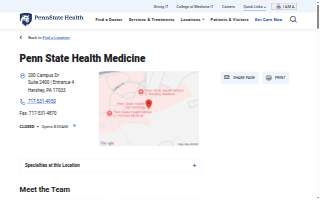 Penn State Health Medicine