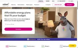 Reliant Rehab Colonial Care website
