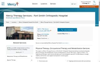 Mercy Therapy Services - Fort Smith Orthopedic Hospital