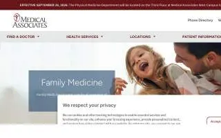 Medical Associates Clinic | Family Medicine - East website