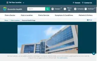 Innovis Health: Hospital website