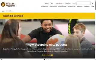 Unified Clinics website
