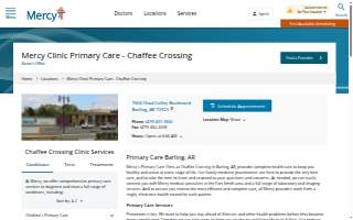 Mercy Clinic Primary Care - Chaffee Crossing