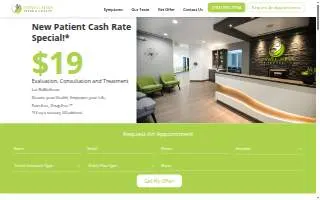 RxWellness Spine & Health - Laurel website