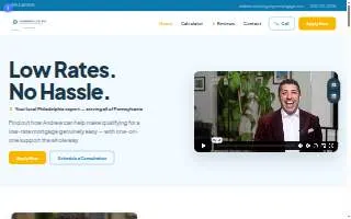 Andrew Eckstut, Mortgage Lender NMLS #218196 of Camden website