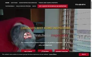 First Choice Home Inspectors llc of Medford website