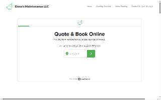 Elena's Maintenance LLC website