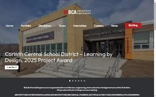 BCA Architects & Engineers of Penfield website