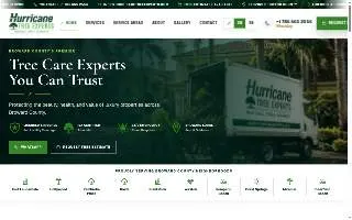 Hurricane Tree Experts Inc. of Selden website