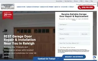 Garage Door Specialist Garage Door Repair and Installation of Southern Pines website