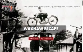 Waxhaw Escape website