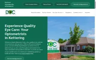 Dayton Optometric Center website