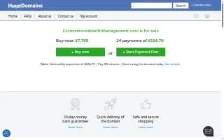 Cornerstone Wealth Management of Eastlake website