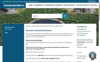 Charleston Revenue Collections