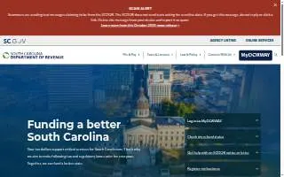 South Carolina Department of Revenue (SCDOR) website