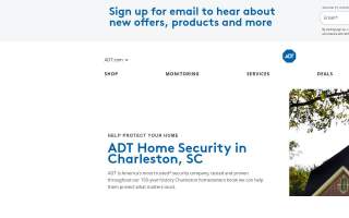 ADT Security Services of North Charleston website