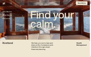 Riverbend Wealth Management website