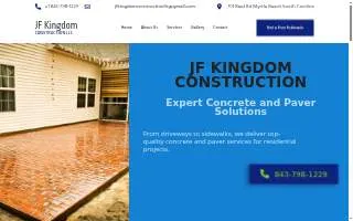Hormig�n y adoquines JF kingdom construction llc website