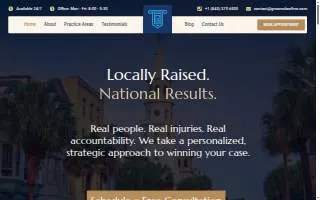 Grooms Law Firm website