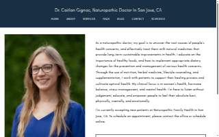 Dr. Caitlan Gignac, Naturopathic Doctor