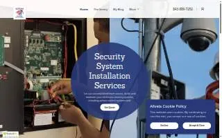Allvets Security Technologies, LLC. website