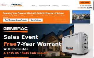AC Mechanical Construction website