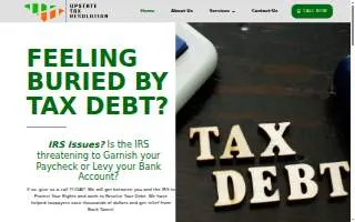 Upstate Tax Resolutions website