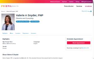 Valerie A Snyder, FNP
